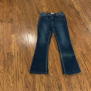 VERVET BY FLYING MONKEY Indigo Wide Leg Jeans